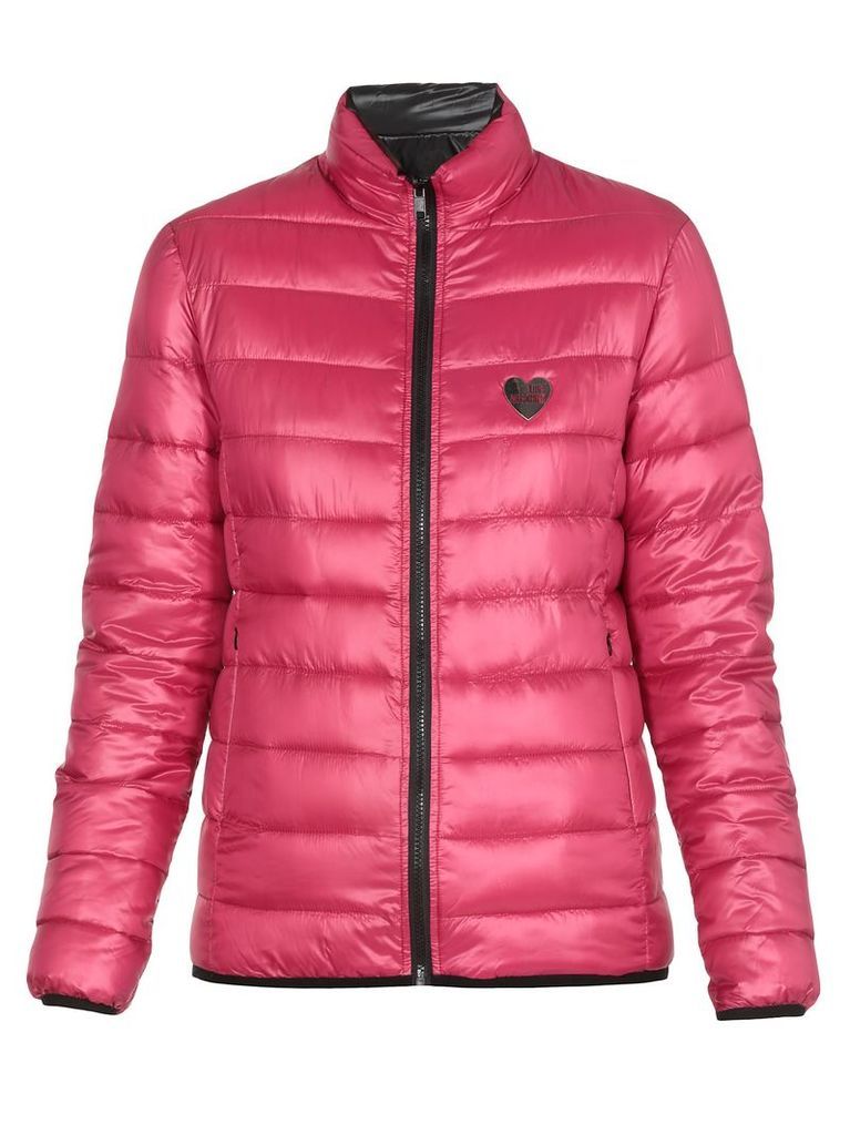 Love Moschino Reversilble Quilted Coat