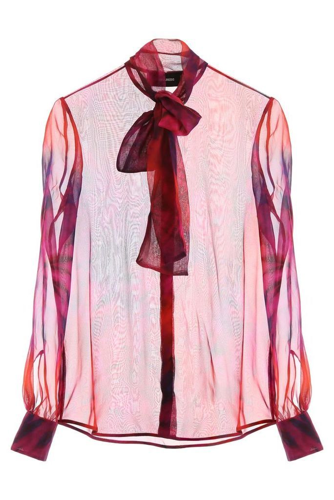 Tie-dye Silk Shirt