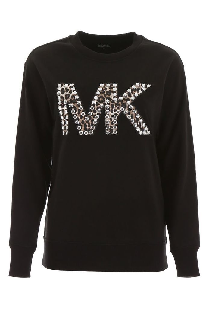 Michael Kors Studded Logo Sweatshirt