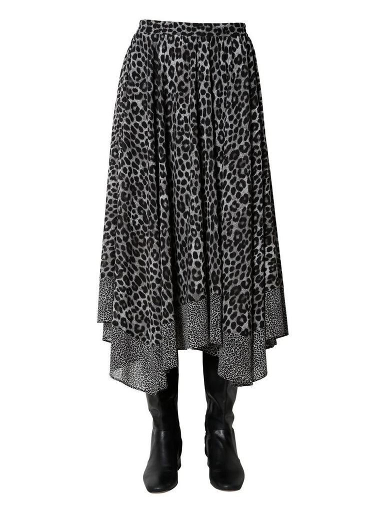 MICHAEL Michael Kors Georgette Midi Skirt