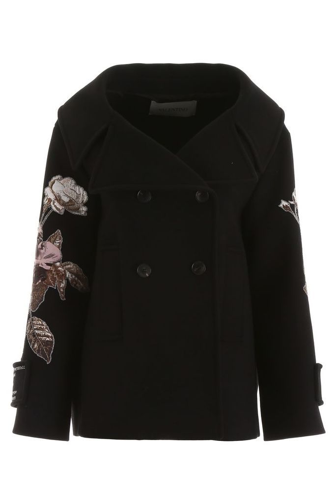 Valentino Lovers Patch Coat