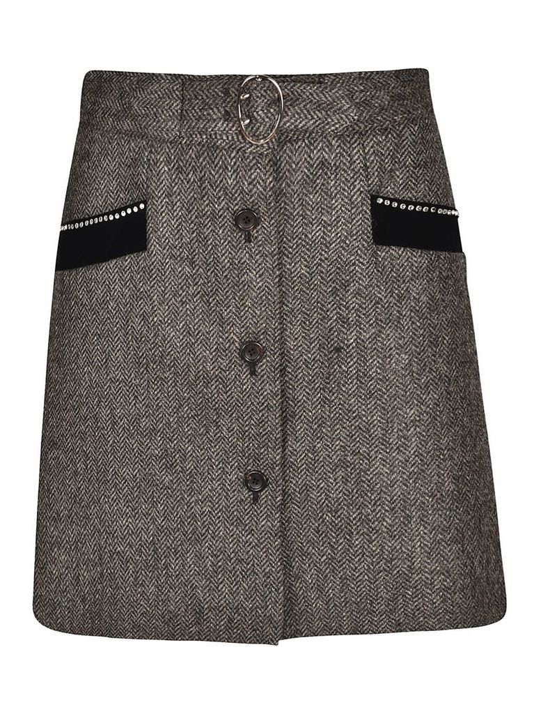 Miu Miu Buttoned Skirt