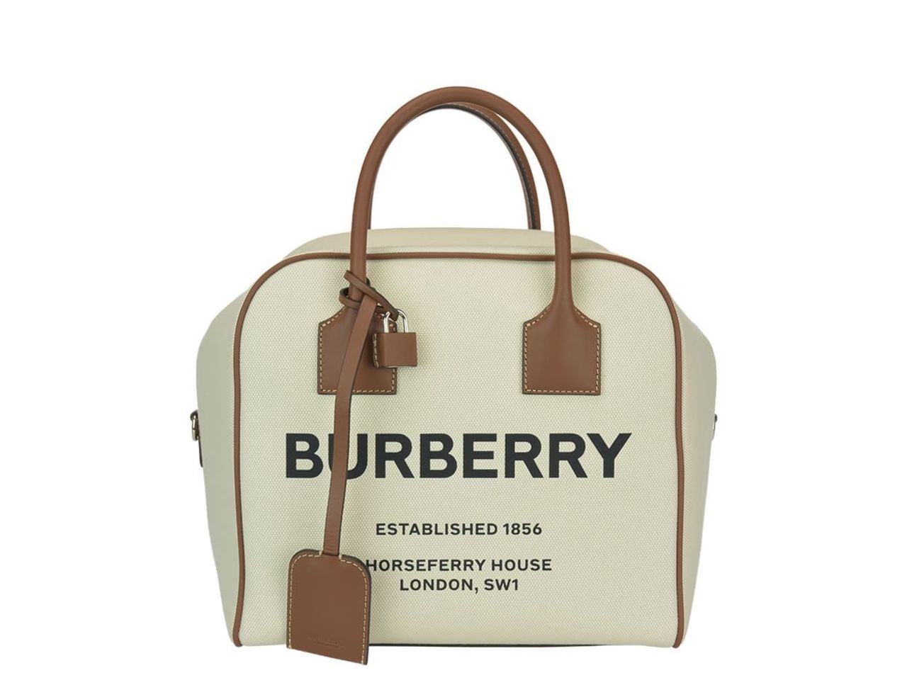 Burberry Horseferry Print Medium Cube Bag