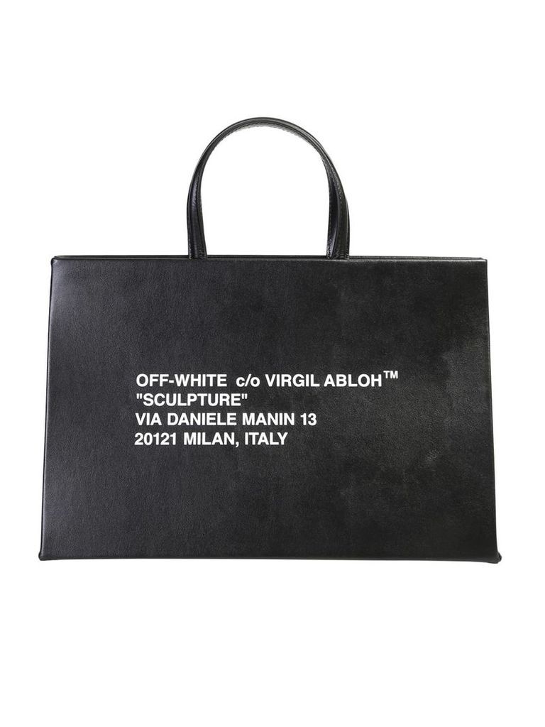 Off-White Medium Box Bag
