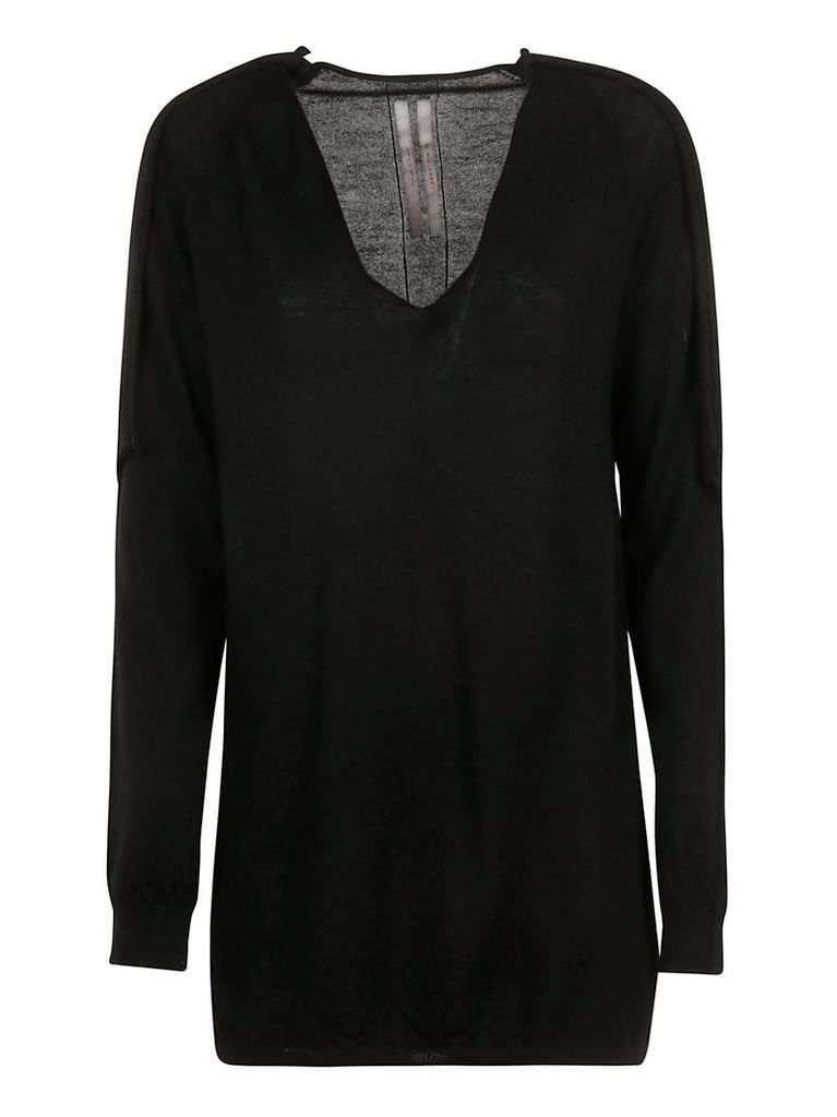 Rick Owens Oversized Long-sleeved Top