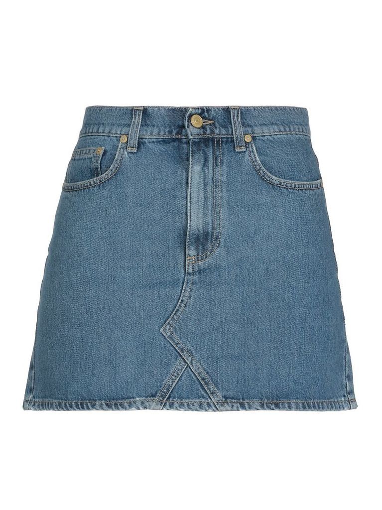Chiara Ferragni Mini Jeans Skirt