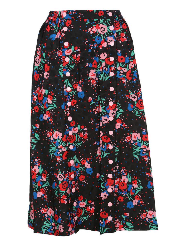 Marc Jacobs Floral Print Skirt