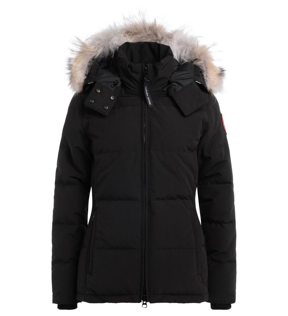 Parka Canada Goose Chelsea In Black With Adjustable And Removable Hood