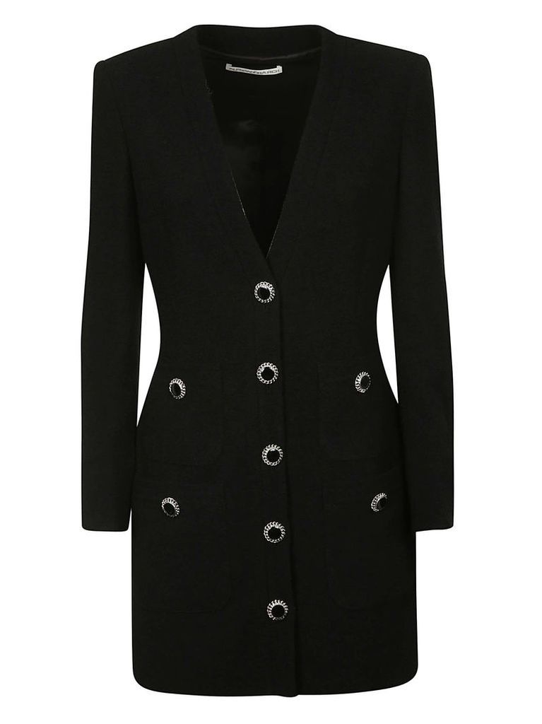 Alessandra Rich Buttoned Coat