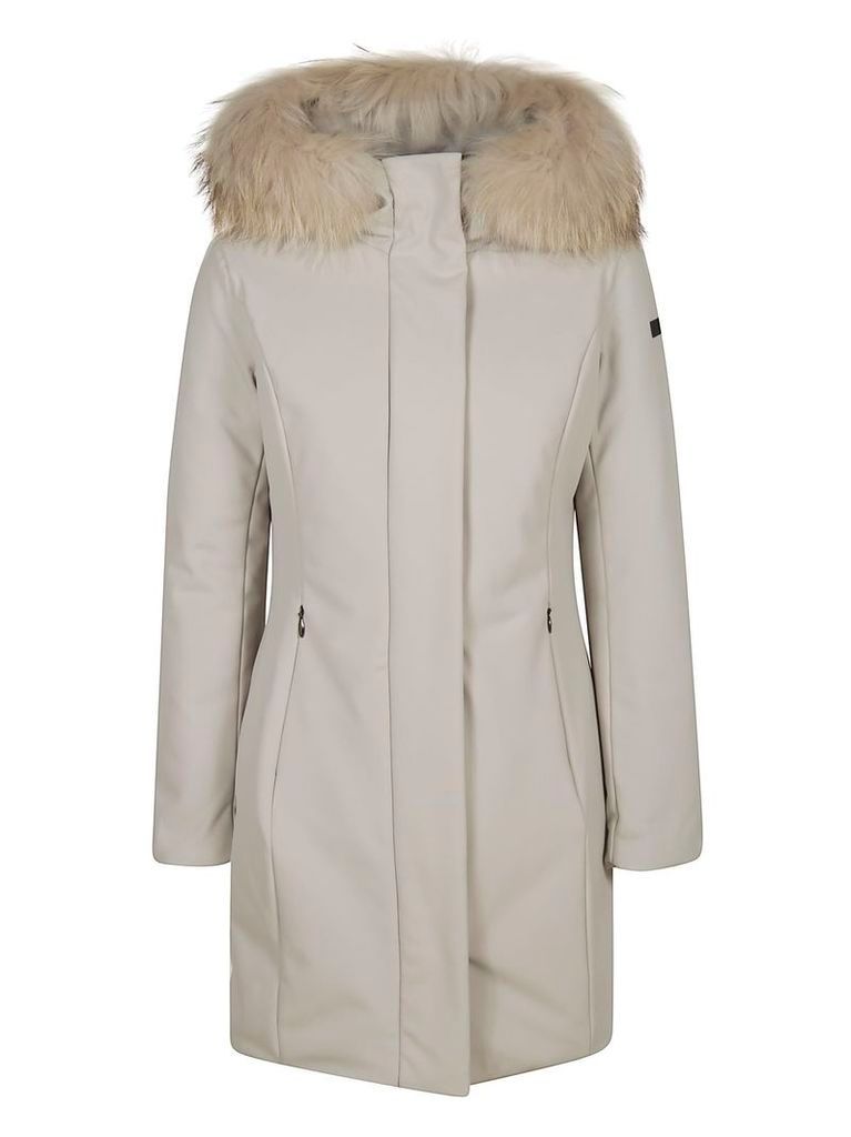 RRD - Roberto Ricci Design Classic Zipped Furry Hood Coat