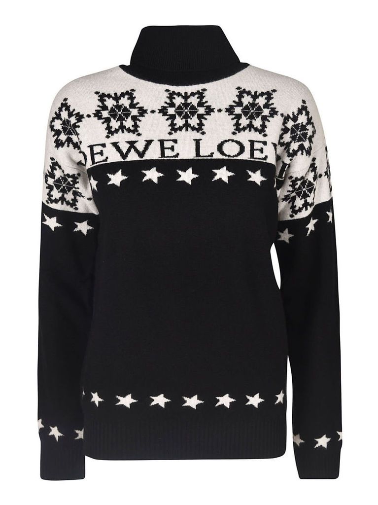 Loewe Logo Knit Star-studded Pullover