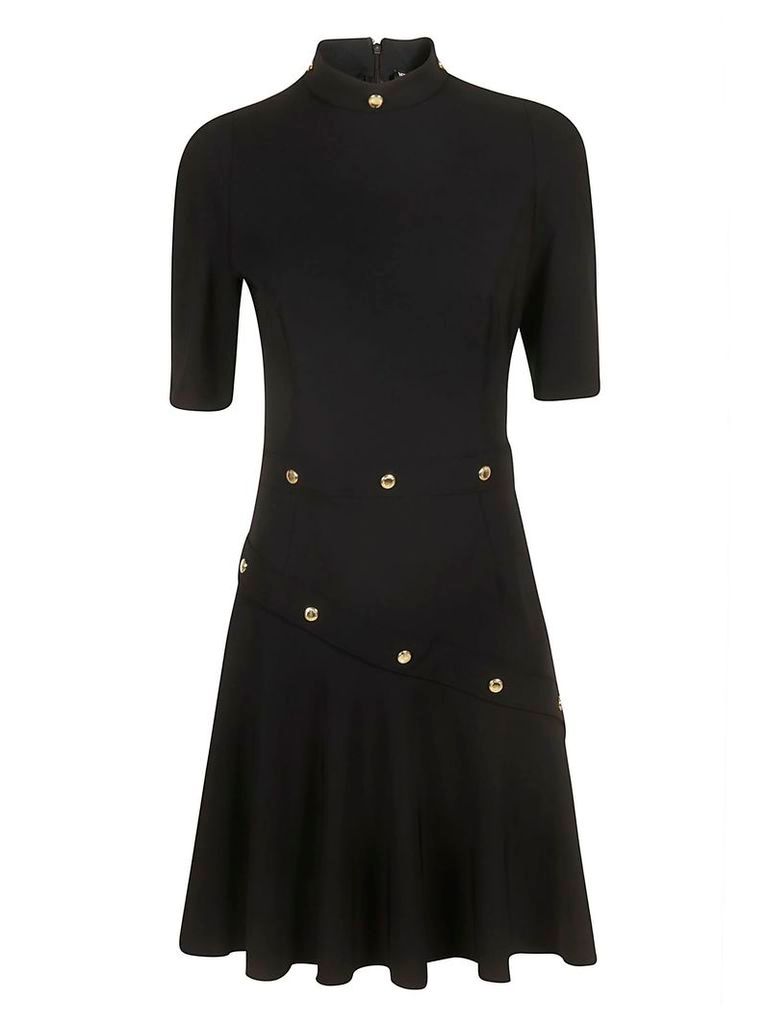Versace Jeans Couture Mid-length Studded Detail Dress