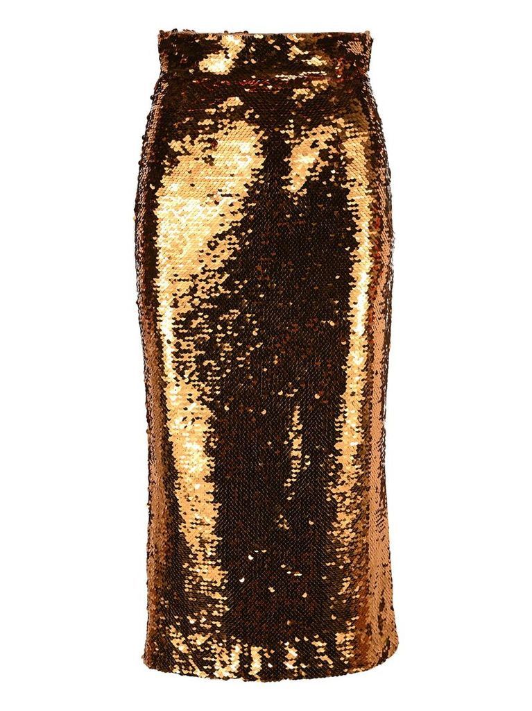 Dolce & gabbana Sequin-embellished Pencil Skirt