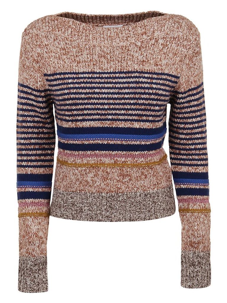 See by Chloé Embellished Textured Knit