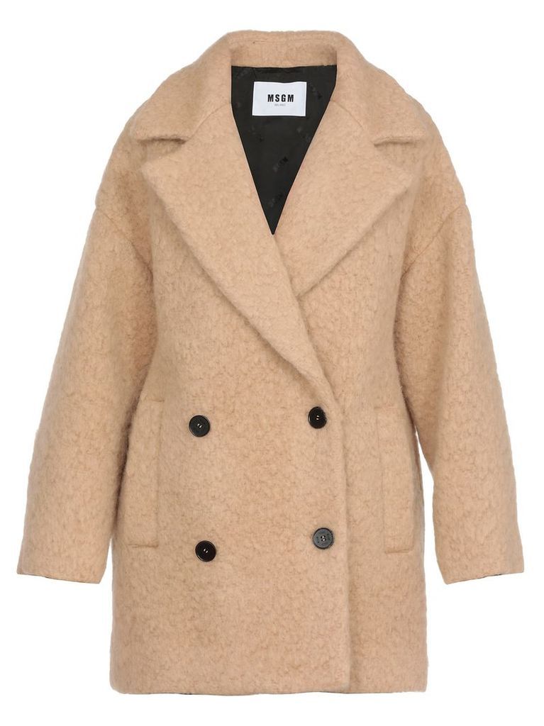 MSGM Oversize Double Breasted Coat