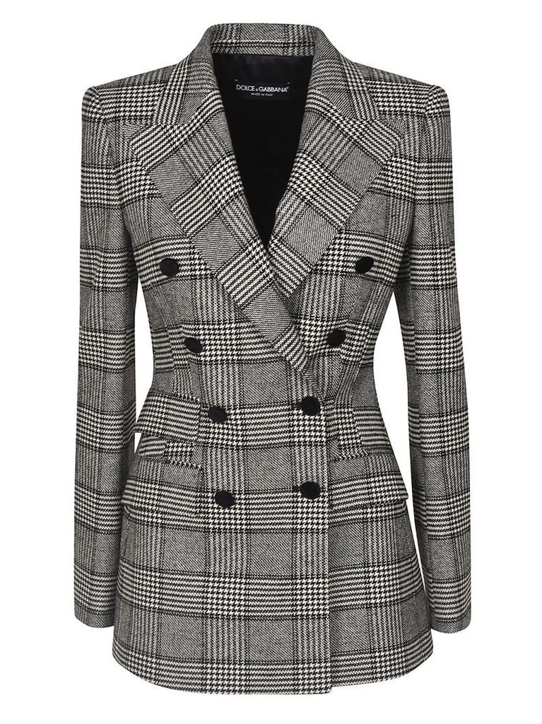 Dolce & Gabbana Checked Double-breasted Blazer