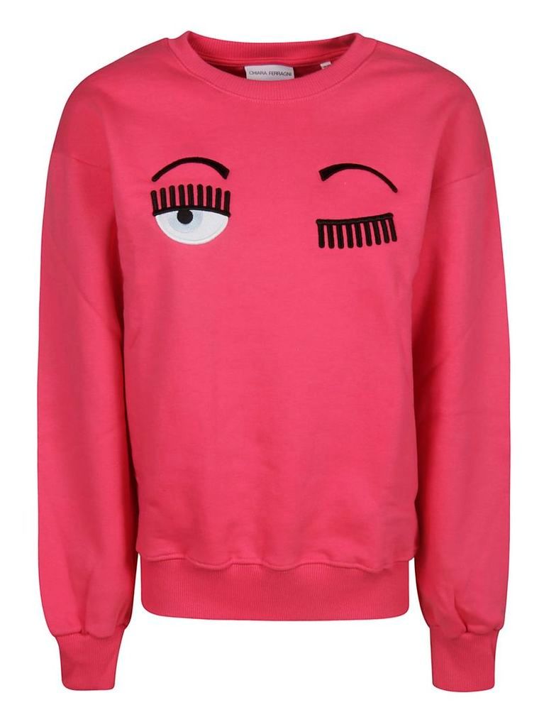 Chiara Ferragni Flirty Knit Sweatshirt