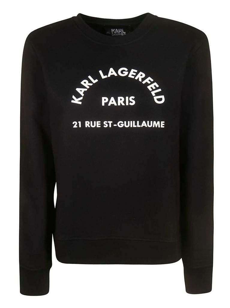 Karl Lagerfeld Address Logo Sweatshirt
