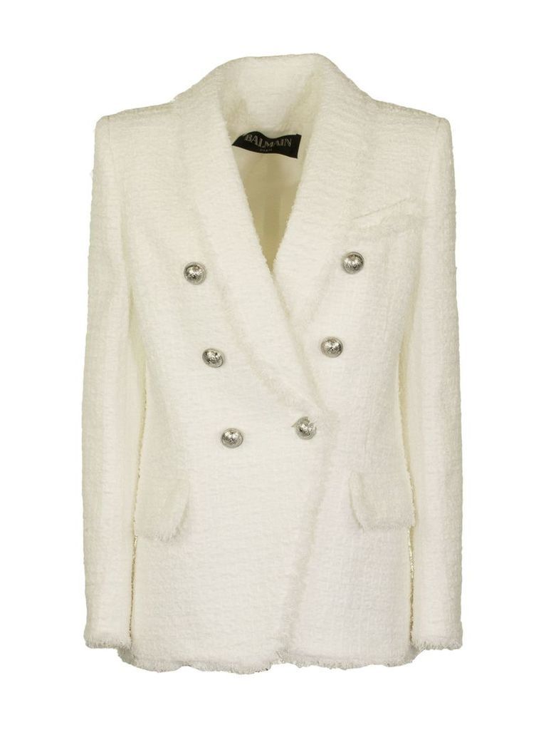Balmain White Jacket Blazer