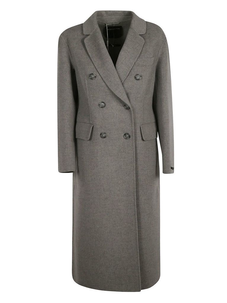 SportMax Double Breasted Buttoned Long Coat