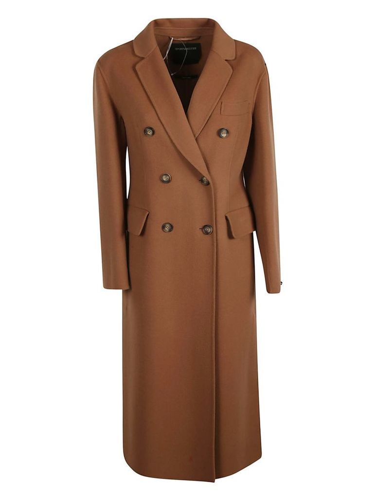 SportMax Double Breasted Buttoned Long Coat