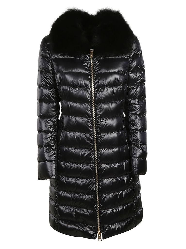 Herno Furry Collar Zipped Padded Parka