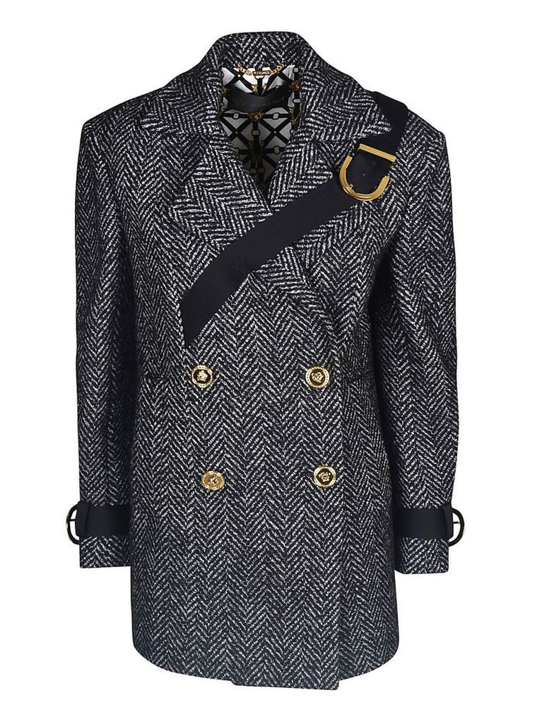 Versace Double-breasted Coat