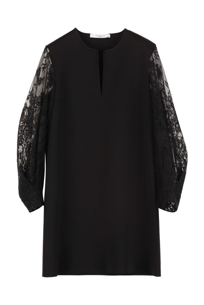 Givenchy Lace Sleeves Dress