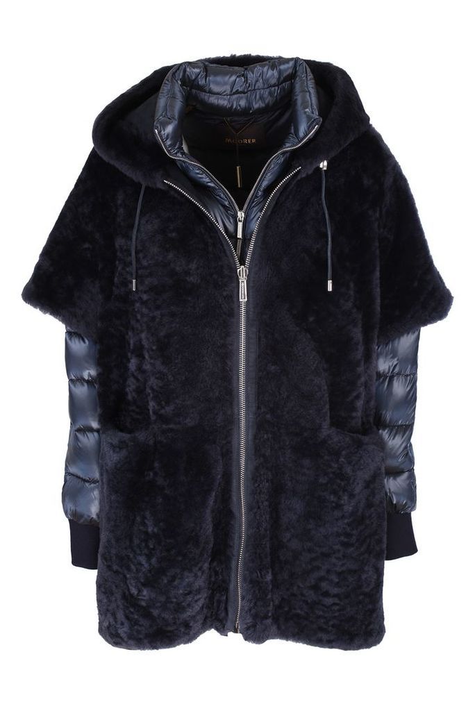 MooRER reversible sheepskin coat