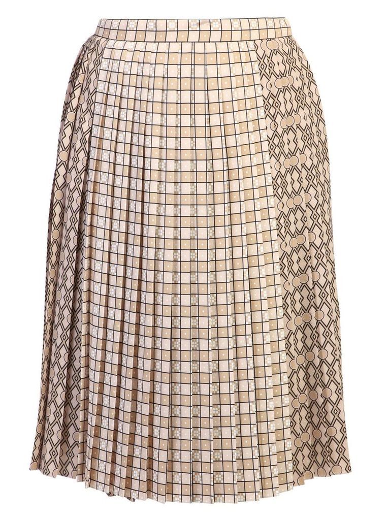 Burberry Pleated Skirt