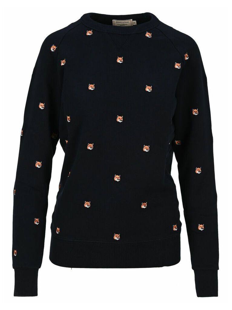Maison Kitsune Emboidered Fox Sweatshirt