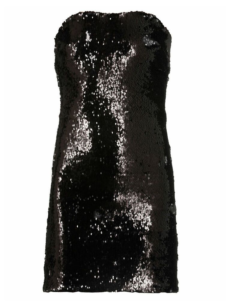 Dondup Mini Dress With Sequins