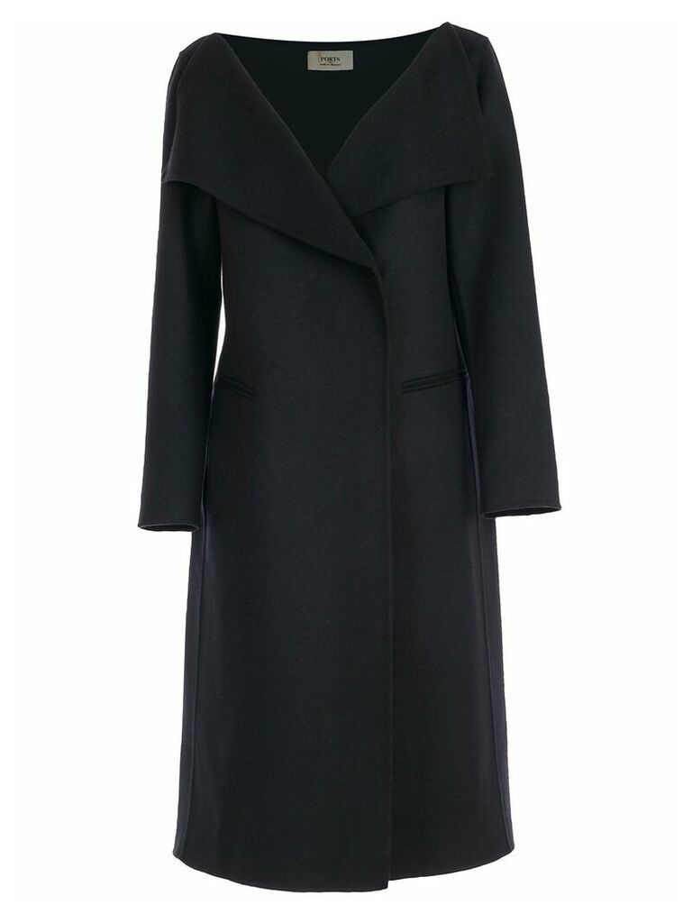 Ports 1961 Coat Double Breasted Straight