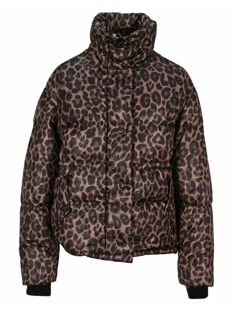 Golden Goose Yuri Leopard-print Padded Jacket
