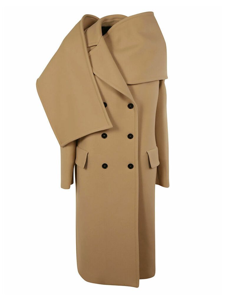 MSGM Double-breasted Long Coat