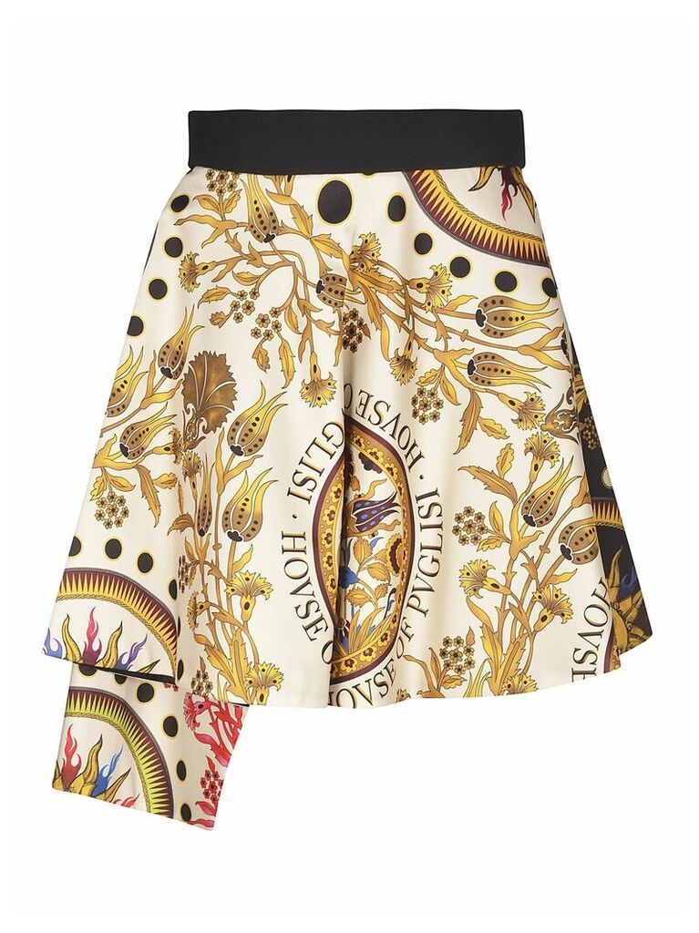 Fausto Puglisi Short Printed Skirt