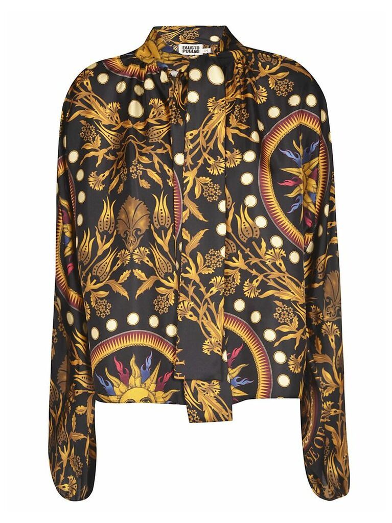 Fausto Puglisi Concealed Printed Dress