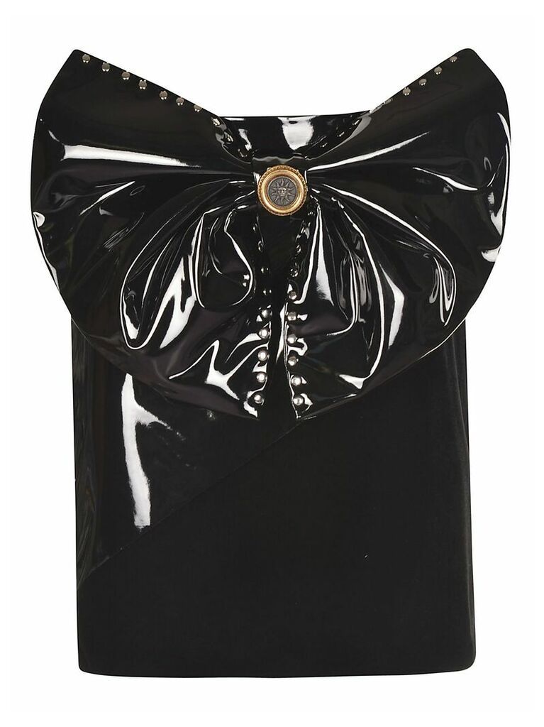Fausto Puglisi Large Studded Bow Detail Skirt