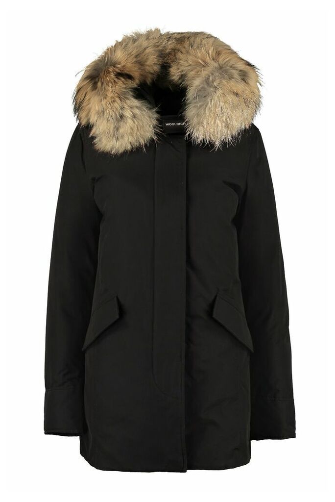 Woolrich Arctic Padded Parka With Fur Hood