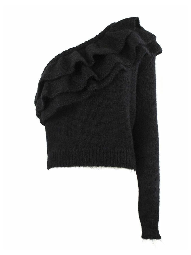 Philosophy di Lorenzo Serafini Black Wool Blend Sweater