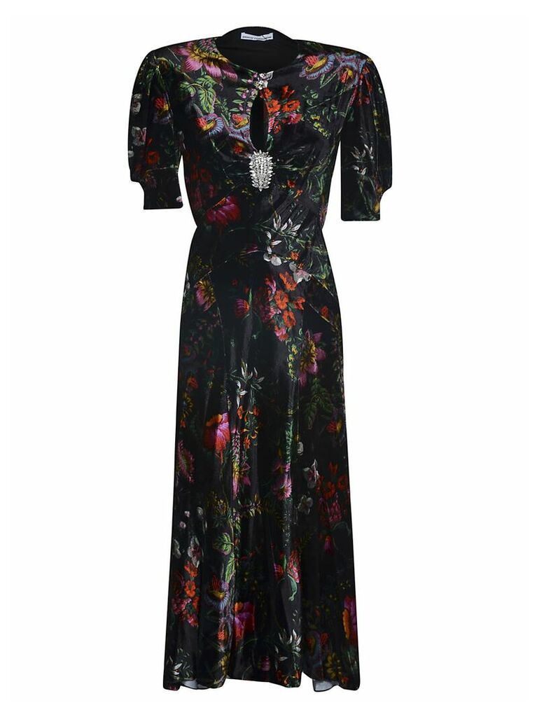 Paco Rabanne Floral Printed Dress