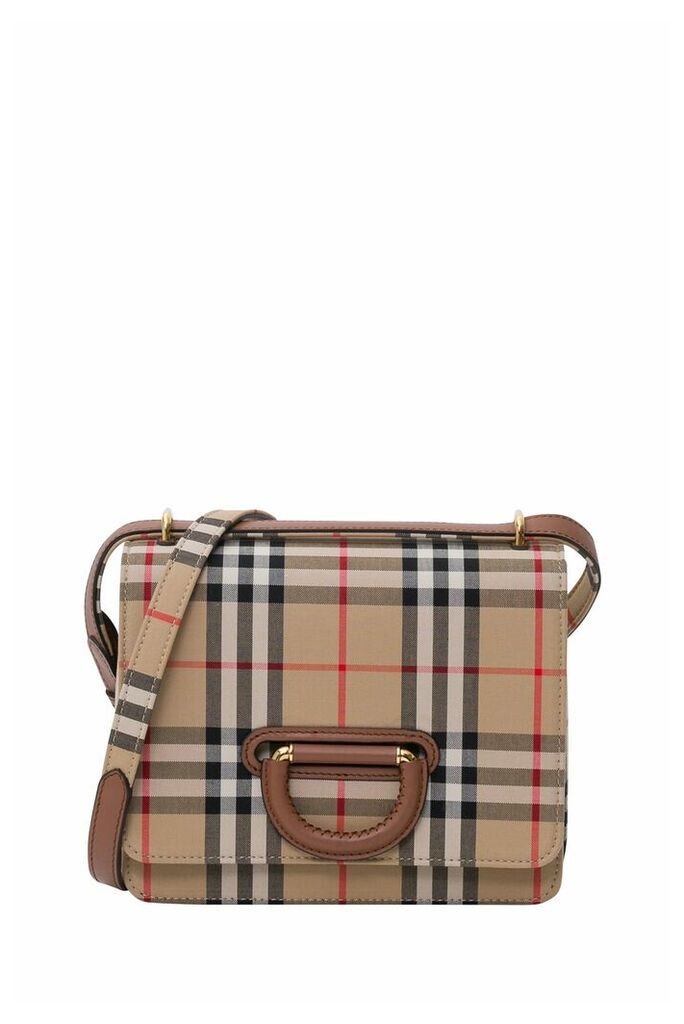 Burberry Small Vintage Check D-ring Bag