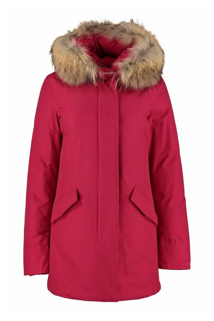 Woolrich Arctic Padded Parka With Fur Hood