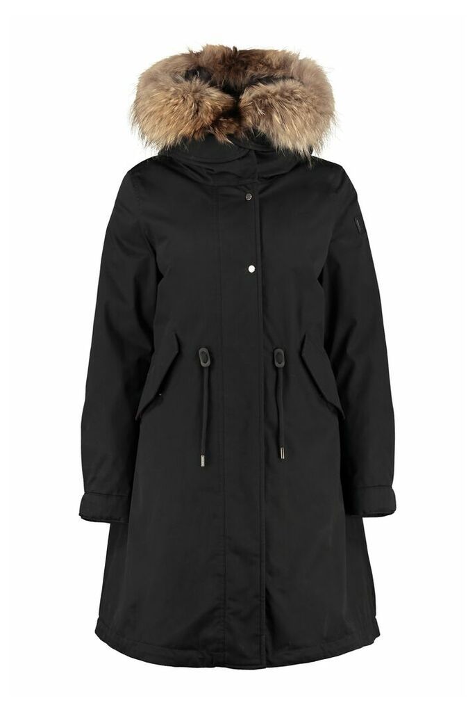 Ws Cascade Hooded Quilted Parka With Internal Removable Waistcoat