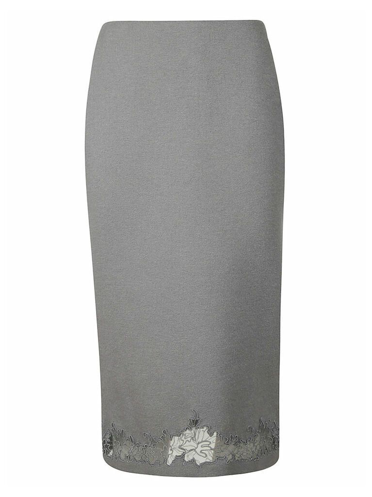 Ermanno Scervino Floral Lace Skirt