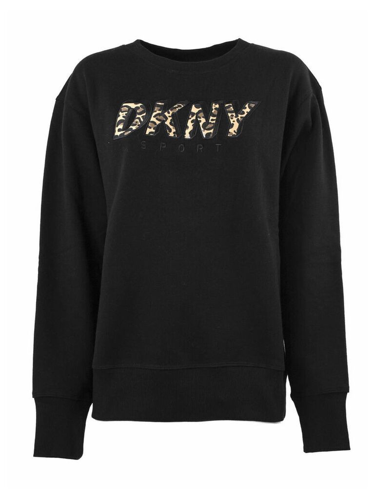 DKNY Sweatshirt In Black Cotton