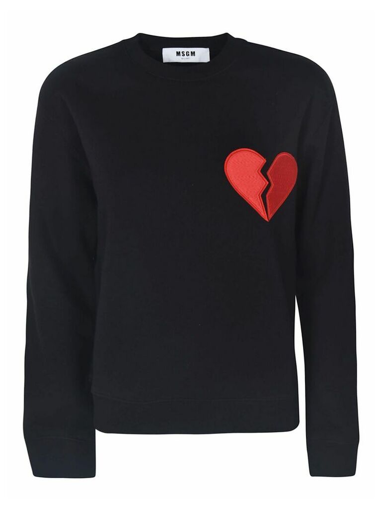 MSGM Broken Heart Sweatshirt