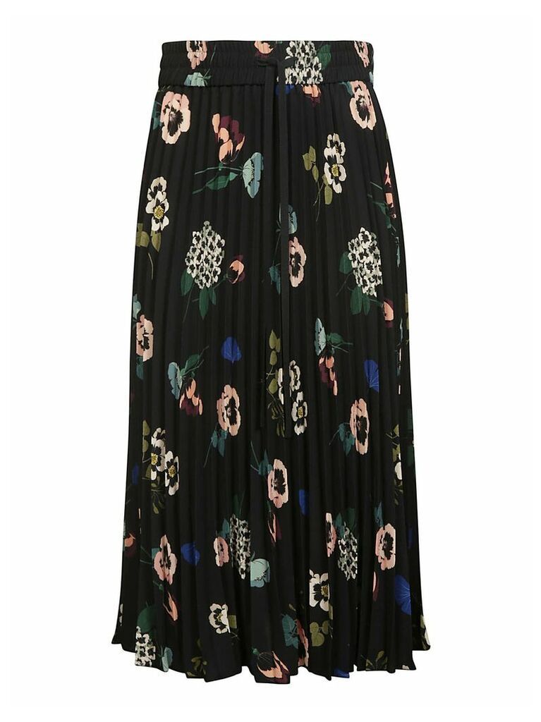 RED Valentino Floral Print Skirt