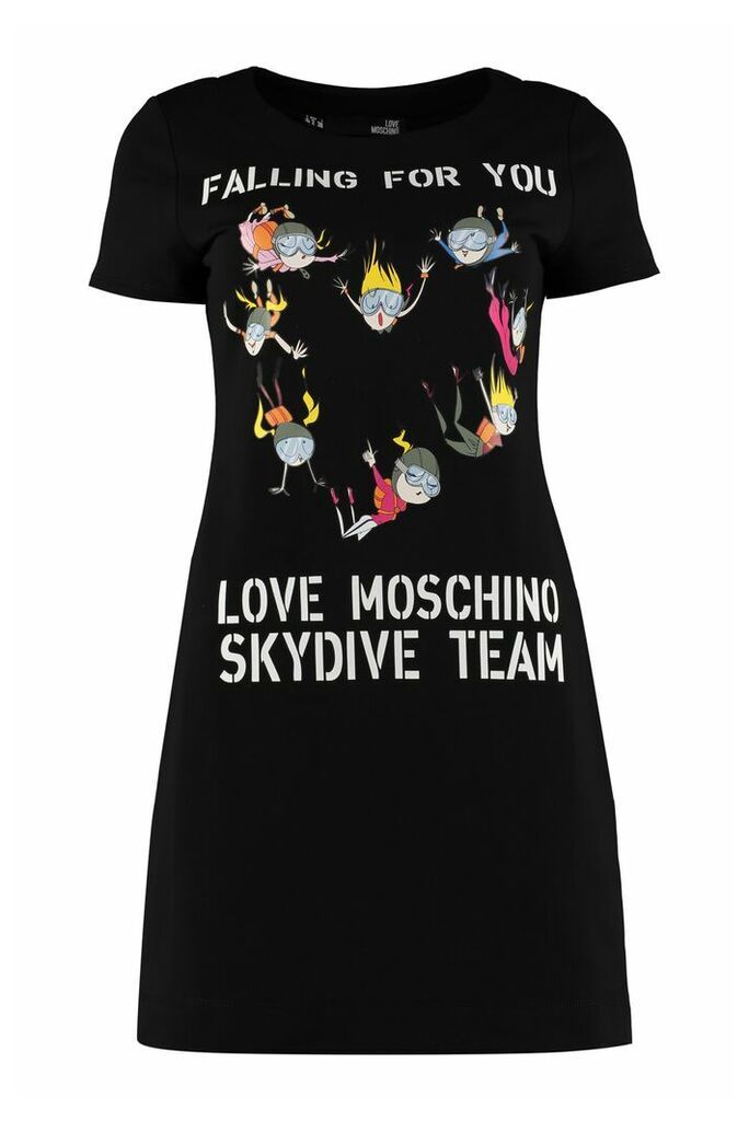 Love Moschino Jersey Mini Dress