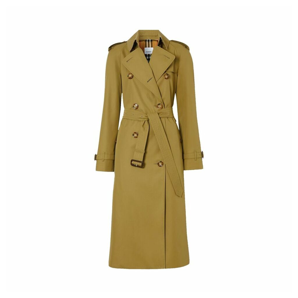 Burberry Waterloo Trench Coat With Details On The Sleeves